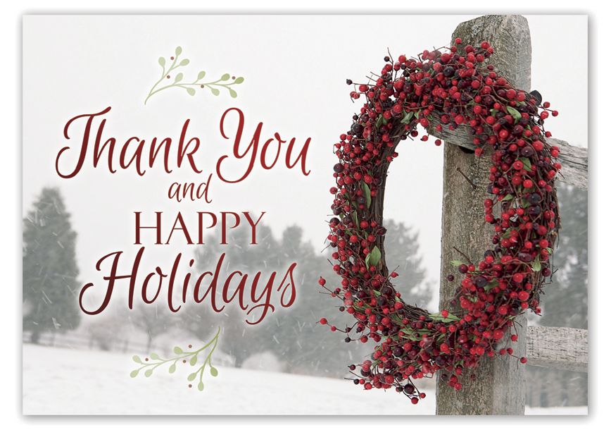 Product image for Simply Thankful Holiday Cards - Item# HP16306