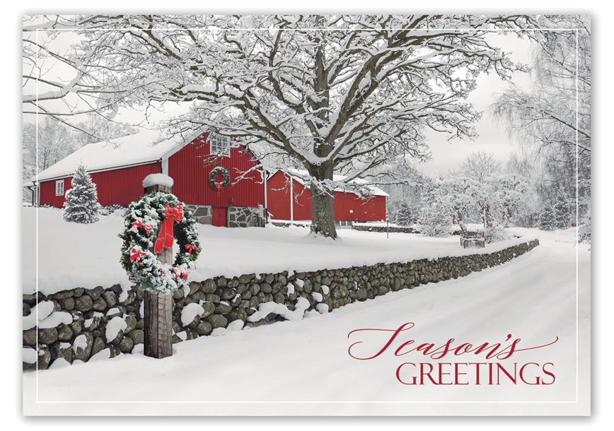Product image for Rustic Ranch Holiday Cards - Item# HP16307