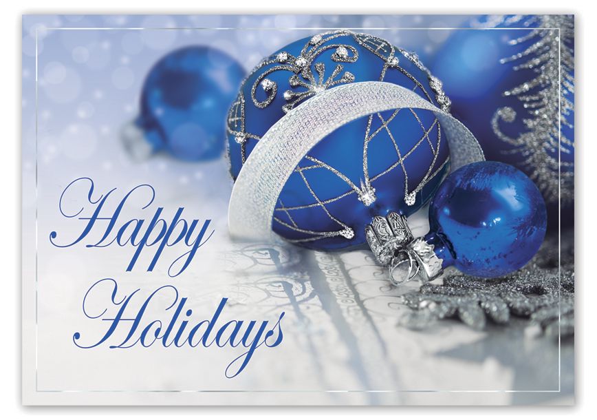 Product image for Starlight Sapphire Holiday Cards - Item# HP16312