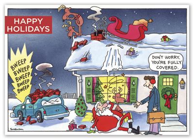 Holiday Policy Insurance Holiday Cards | Deluxe