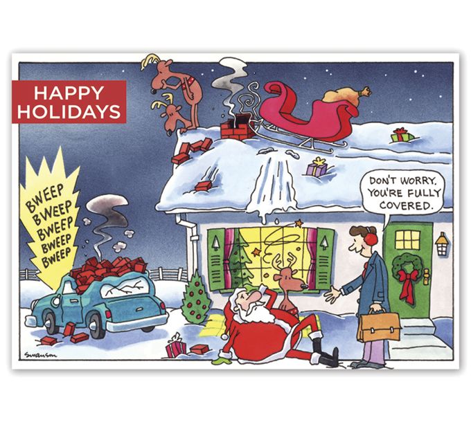 Holiday Policy Insurance Holiday Cards Deluxe