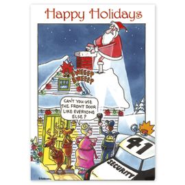 HP16327-Call Security Holiday CardsHP16327