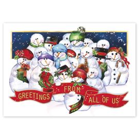 HP17305_N7305-Frosty Crew Holiday CardsHP17305_N7305
