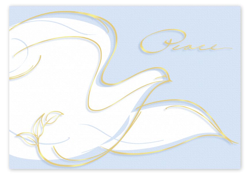 Product image for Peacemaker Holiday Cards - Item# HP17307_N7307