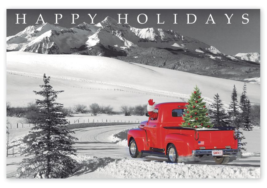 Product image for Classic Claus Holiday Postcards - Item# HPC6201