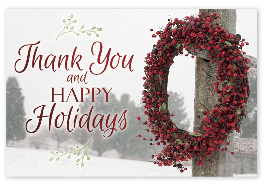 Product image for Simply Thankful Holiday Postcards - Item# HPC6203