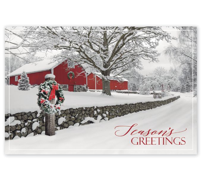 Rustic Ranch Holiday Post Cards | Deluxe | Deluxe.com