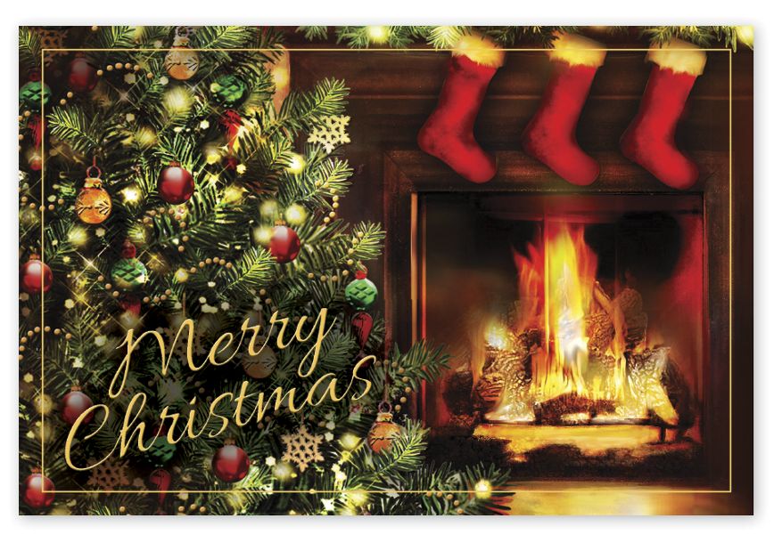 Product image for No Place Like Home Christmas Postcards - Item# HPC7203_N7203