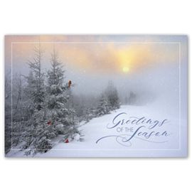 HPC8203-Fantastic Flurries Holiday PostcardsHPC8203