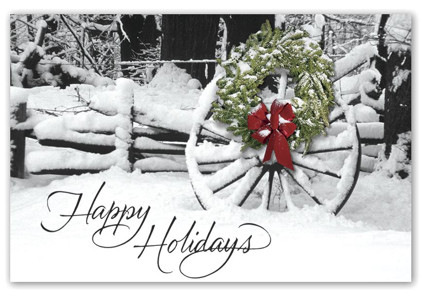 Product image for Welcoming Sight Holiday Postcards - Item# HPC8208