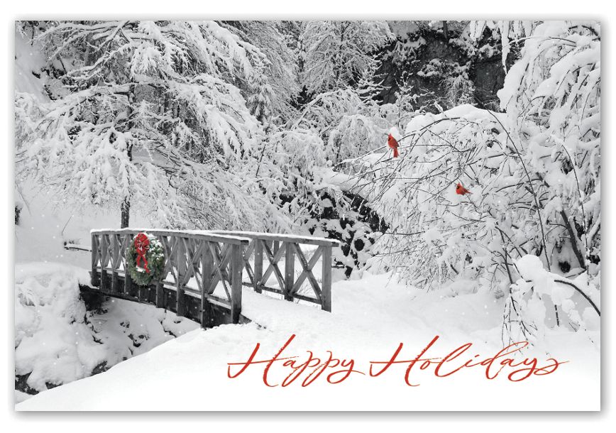 Product image for Peaceful Perch Holiday Postcards - Item# HPC8210
