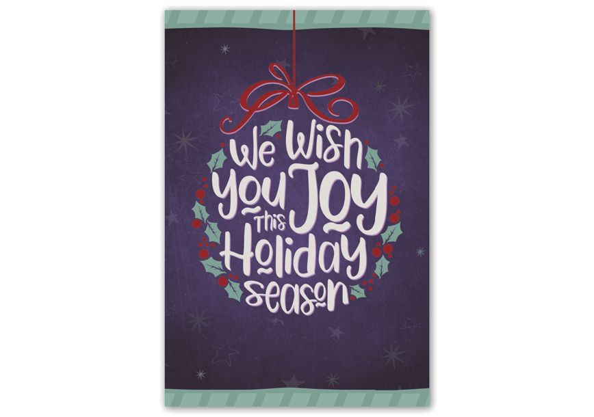 Product image for Filled With Joy Holiday Postcards - Item# HPC8212