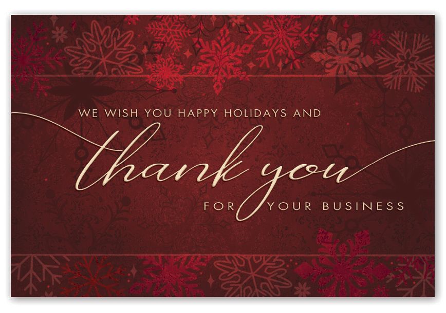 Product image for Deep Thanks Holiday Postcards - Item# HPC8220