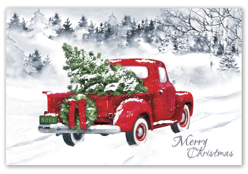 Product image for Vintage Vibe Christmas Postcards - Item# HPC8222