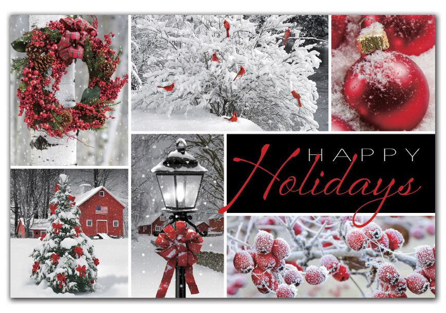 Product image for Seasonal Showcase Holiday Postcards - Item# HPC9212