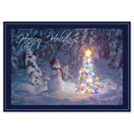 HS1332-Snowy Decorator Christmas CardsHS1332