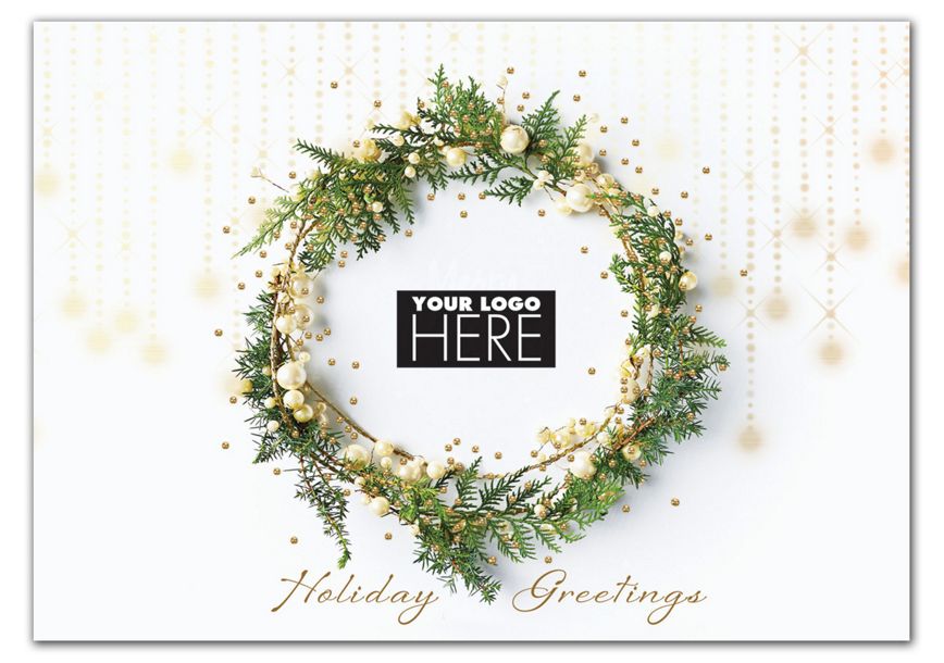 Product image for Glistening with Charm Holiday Logo Cards - Item# MT02151
