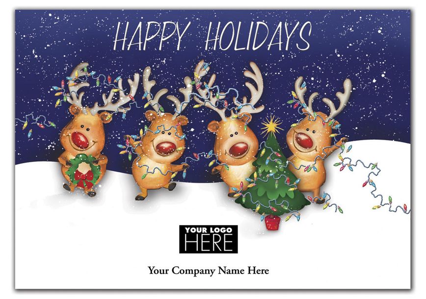 Product image for Perfect Partners Holiday Logo Cards - Item# MT09001