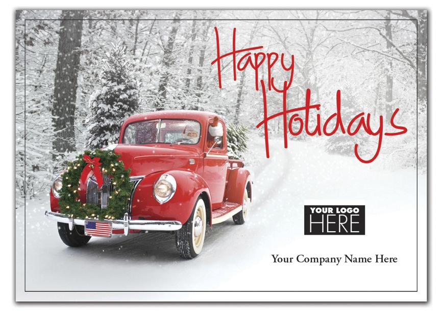 Product image for Rolling Home Holiday Logo Cards - Item# MT09002