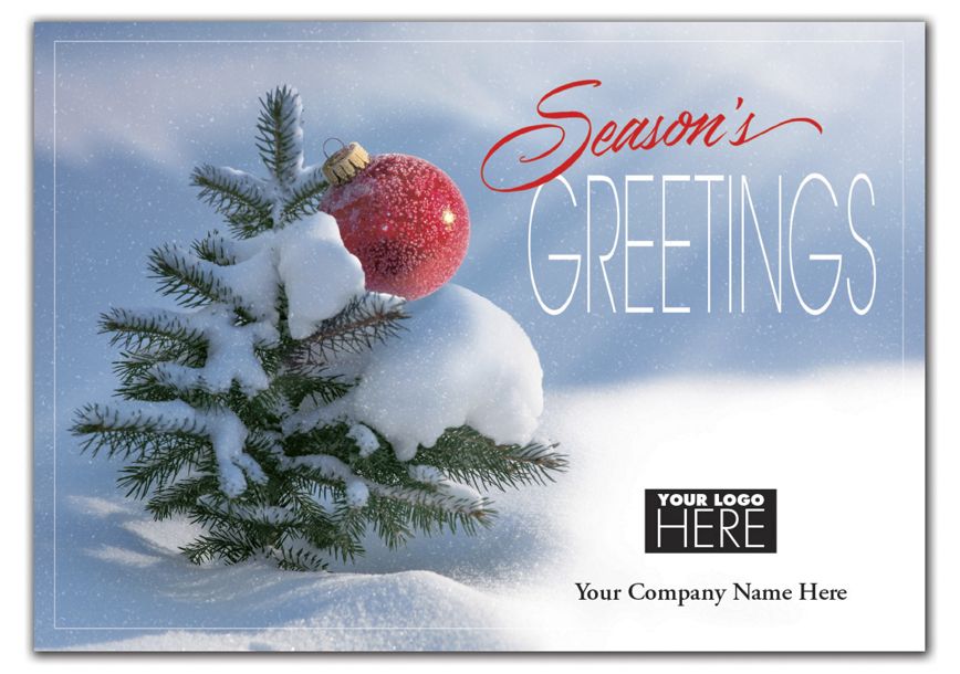 Product image for Mighty Green Tree Holiday Logo Cards - Item# MT09005