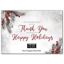 MT09006-With Gratitude Holiday Logo CardsMT09006