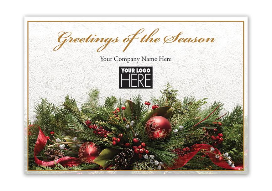 Product image for Magical Mantel Holiday Logo Cards - Item# MT14026
