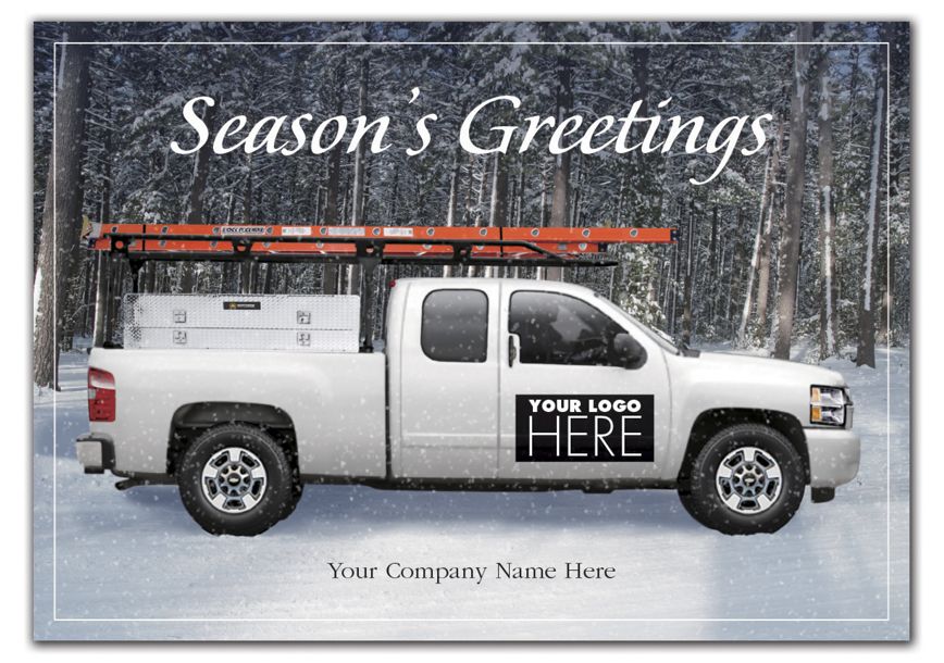 Product image for In A Day\'s Work Contractor & Builder Holiday Logo Cards - Item# MT14029