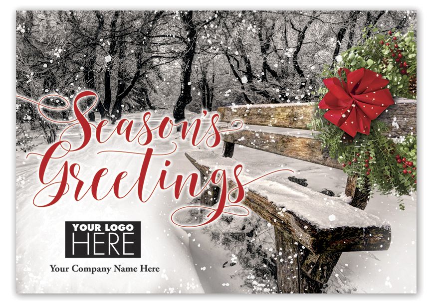 Product image for Seasonal View Holiday Logo Cards - Item# MT16018