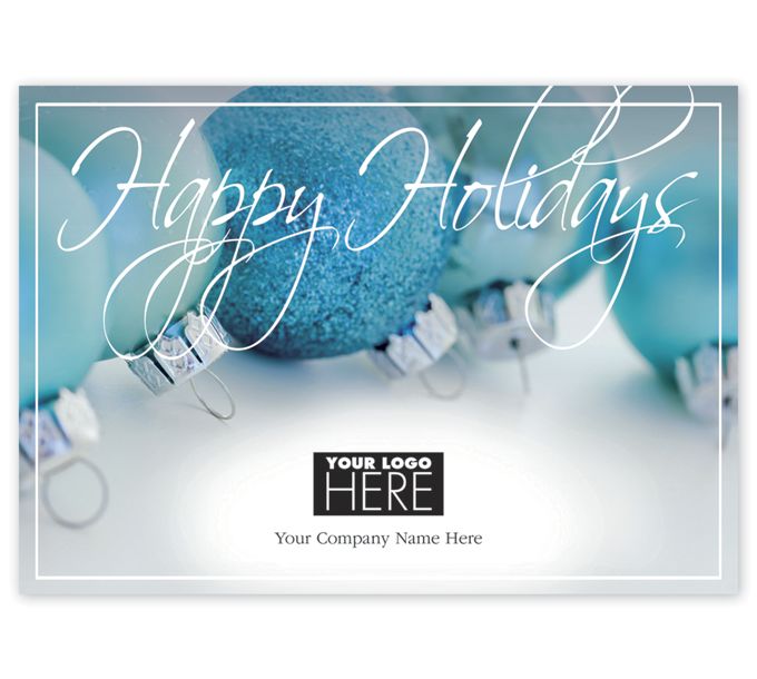 Pastel Appeal Holiday Logo Cards - Deluxe | Deluxe.com