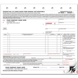 R1200-Bills of Lading, Carbon, Small FormatR1200