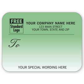 R1701-Mailing Labels, Roll, Teal GradientR1701