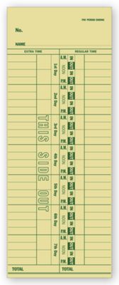 Time Cards - Weekly Time Card - R9311 by Deluxe