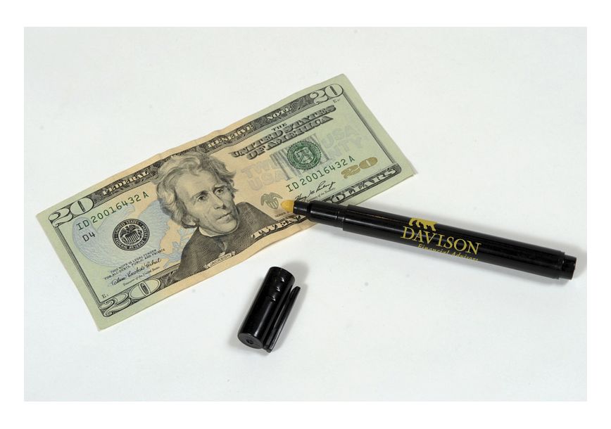 Product image for Counterfeit Detector Pen - 3 pack - Item# SP1000