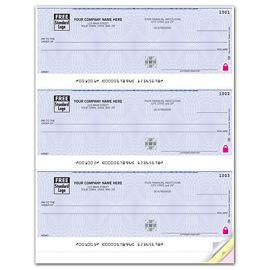 SSLA108-High Security 3/Pg Laser Checks, Lined, Work w/most softwareSSLA108