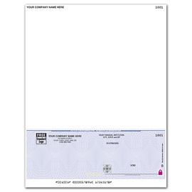 SSLB121-Deluxe High Security Laser Btm Unformatted Chk, 7.5" VoucherSSLB121