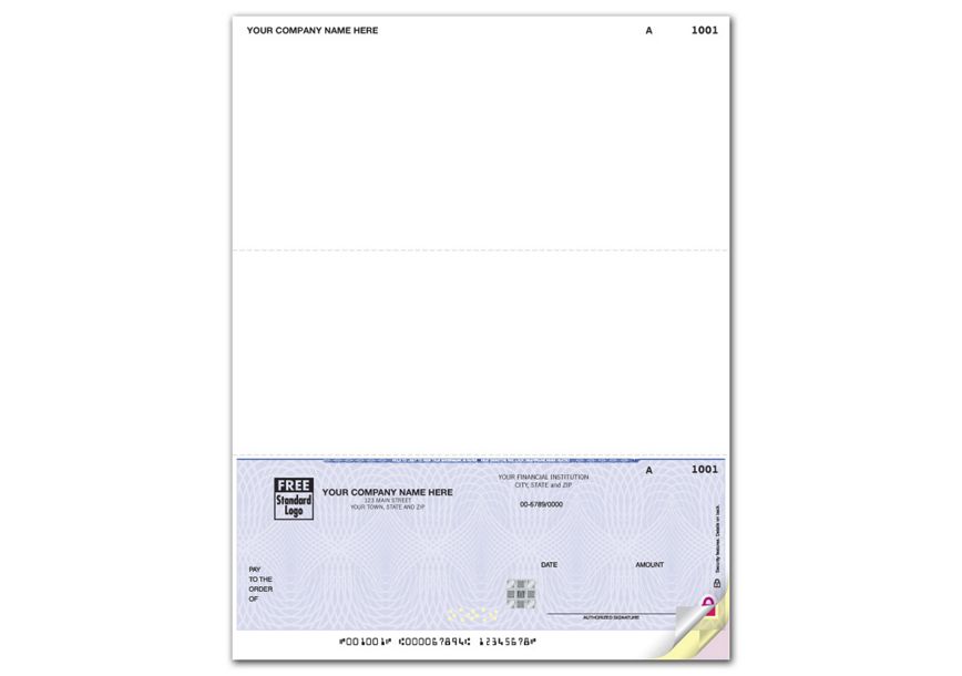 Product image for Deluxe High Security Laser Btm Check - Item# SSLB162