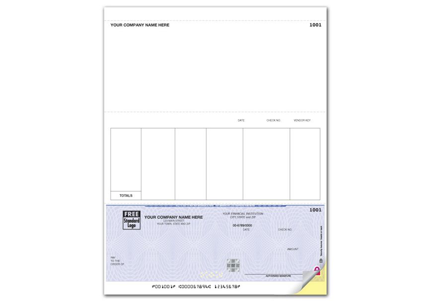 Product image for Deluxe High Security Laser Btm Check - Item# SSLB200