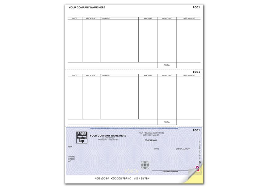 Product image for Deluxe High Security Laser Btm Check - Item# SSLB215