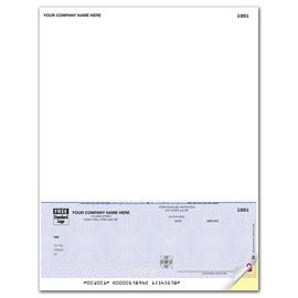 SSLB250-Deluxe High Security Laser Bottom A/P Check 7.5 VoucherSSLB250