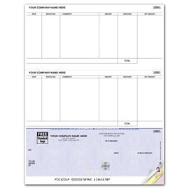 Continuous 3.5 Multi-Purpose Business Checks Unlined DCC157