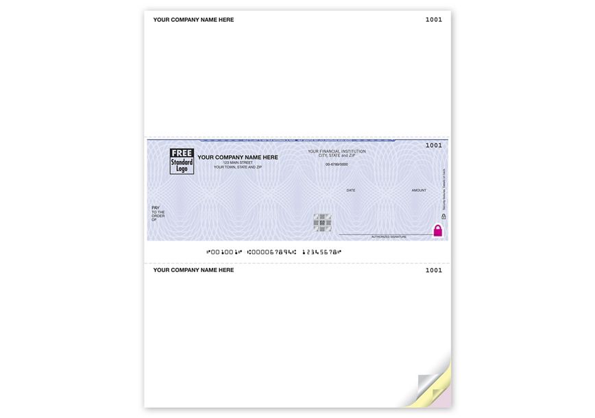 Laser High Security Mid Checks Work w/ Businessworks & more
