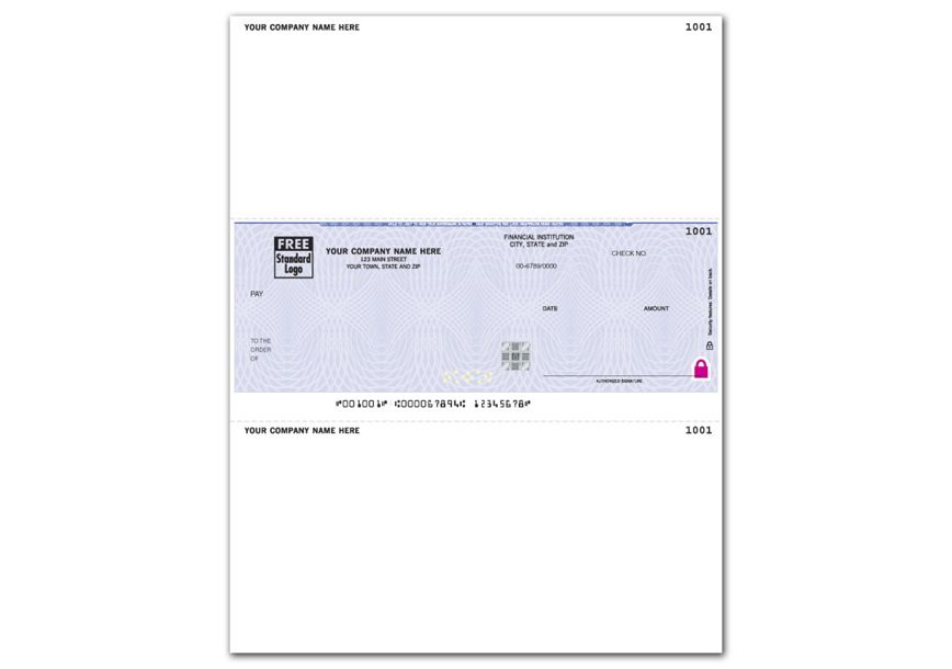Product image for Laser High Security Mid Checks, Compatible with Datasmith - Item# SSLM104