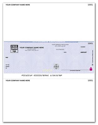 High Security Mid Laser Checks - Consecutive / Reverse Numbers