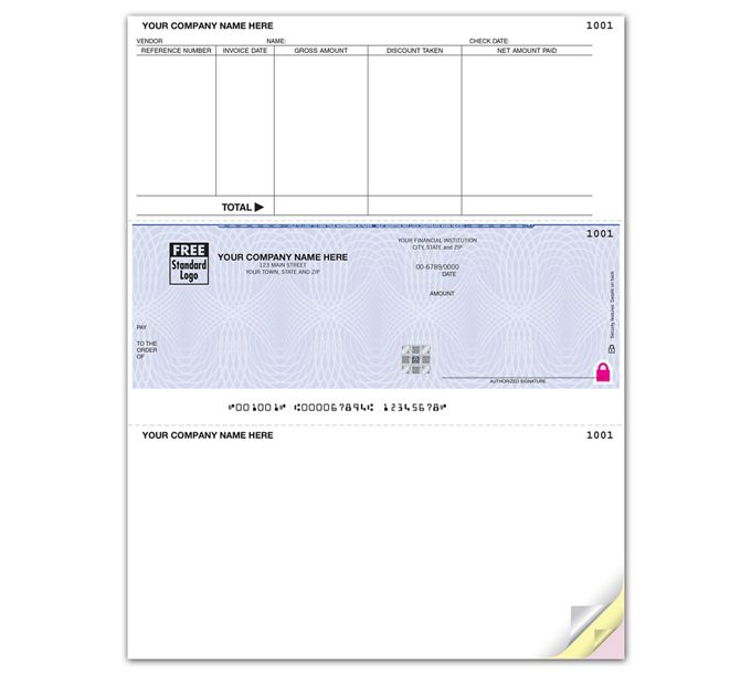 Deluxe High Security Laser Mid Check - SSLM203 \ Deluxe | Deluxe.com