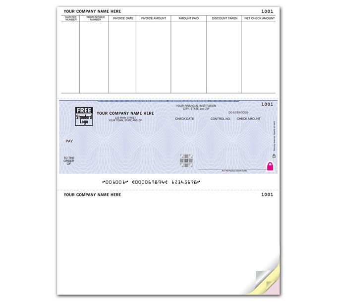 High Security Laser Accounts Payable Check - SSLM209 \ Deluxe | Deluxe.com