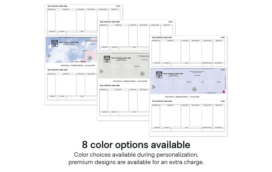 Product image for Laser High Security Mid Checks Work w/ Sage50 & more - Item# SSLM226_col