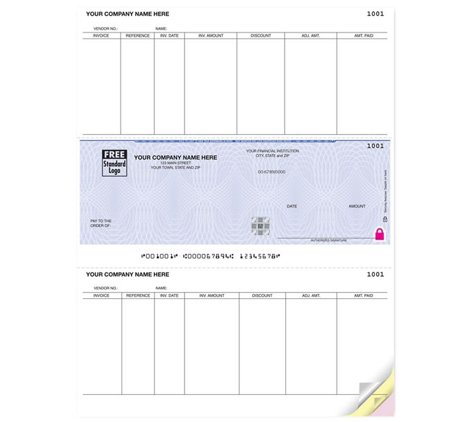 High Security Laser Accounts Payable Check - SSLM277 \ Deluxe | Deluxe.com