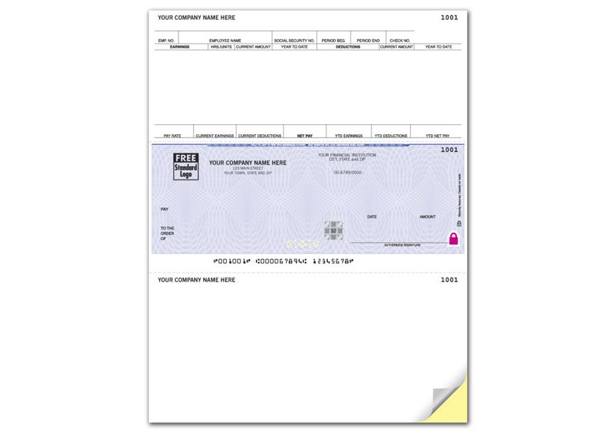 Product image for Laser High Security Mid Checks Work w/ DATA PRO & more - Item# SSLM301