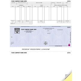 SSLM303-Laser High Security Mid Checks Work w/ SAGE ERP & moreSSLM303