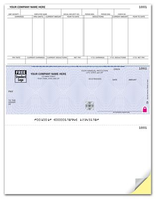 Deluxe High Security Laser Payroll Check - SSLM305 | Deluxe